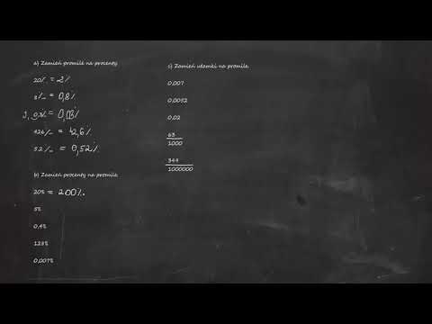 a) Convert per mille to percentages. 20 ‰, 8 ‰, 0.3 ‰. 426 ‰, 5.2 ‰