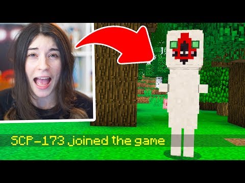 SPAVENTO LA MIA RAGAZZA CON SCP-173 - Scherzi su Minecraft ITA