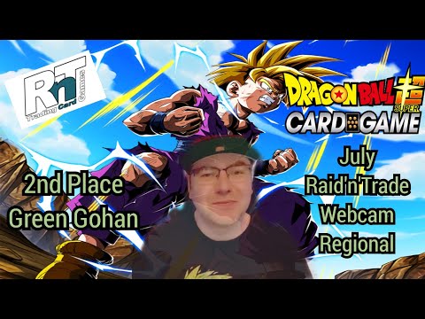 2nd Place Green Gohan Deck Profile- July EU Webcam Regional Dragon Ball Super Card Game