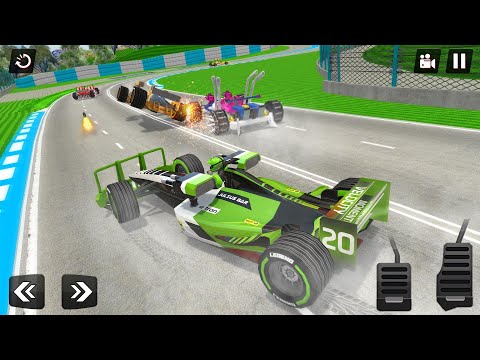 Formula Car Crash Racing 2020 (Time Trial Mode)