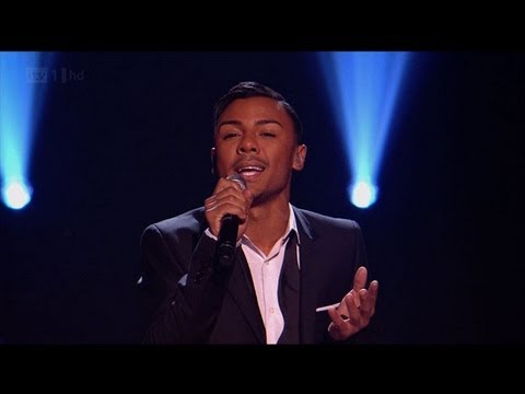 Lately Marcus Collins has been on stage - The X Factor 2011 Live Show 8 - itv.com/xfactor