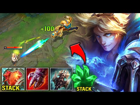 Ezreal, but I stack health for free and become unkillable (5000 HP AT 25 MINUTES)