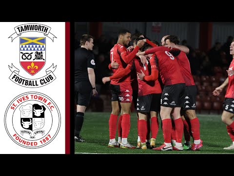 2022/23 Tamworth FC Vs. St Ives Town Match Highlights