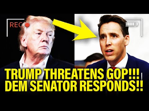 Trump THREATENS GOP for VOTING AGAINST WAR POWERS