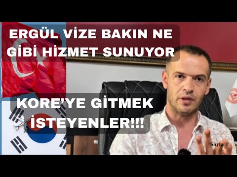 KORE’YE GİTMEK İÇİN BAKIN NE YAPMAK  GEREKİYORMUŞ!!