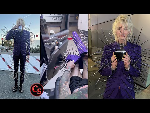 Machine Gun Kelly Accepted The Award for Favorite Rock Artist at The 2022 American Music Awards