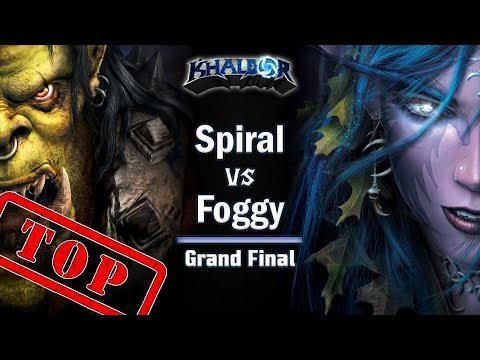 ► WarCraft 3: Foggy (NE) vs. Spiral (Orc) - Grand Final - Endgame Gear Masters