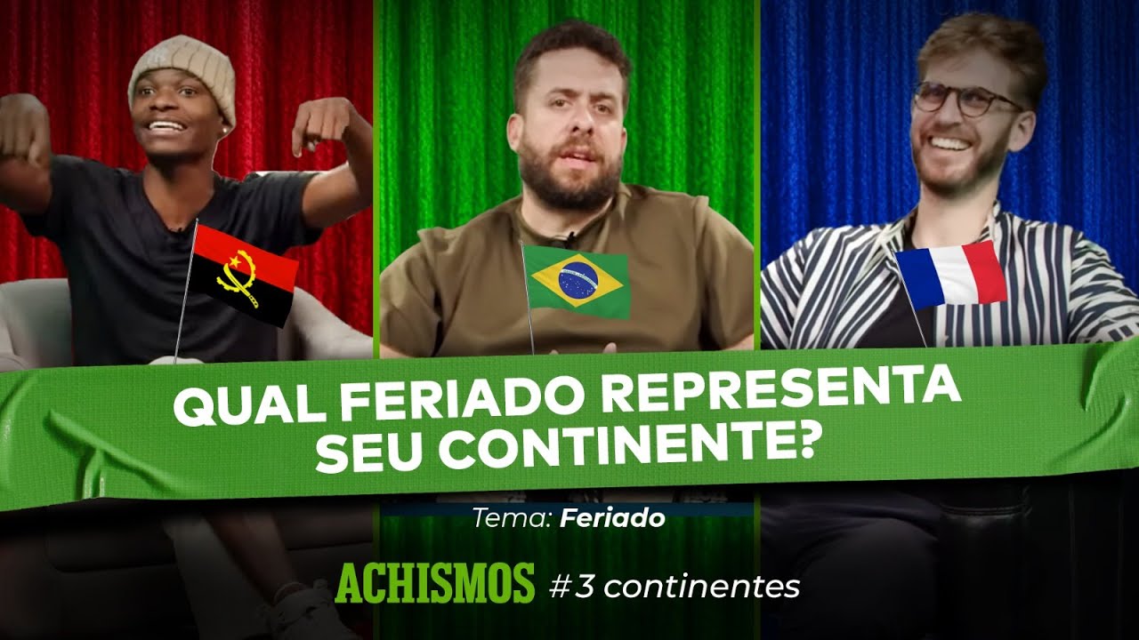 FERIADO É UMA DESCULPA INVENTADA PRA NÃO TRABALHAR? | #3CONTINENTES #08