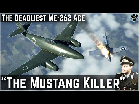 "The Mustang Killer" - The German Me-262 Ace Who Wreaked Havoc on American P-51s