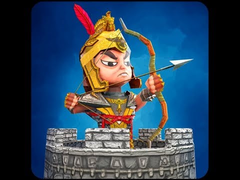 Tiny Romans Castle Defense - Archery Games Video