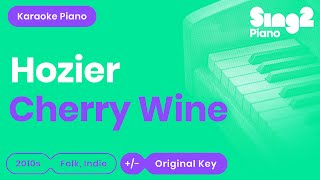 Hozier - Cherry Wine (Karaoke Piano)