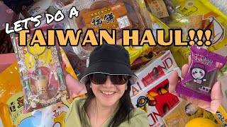 Taiwan Haul!  | What Can You Buy in Taiwan? | doc jean's travels