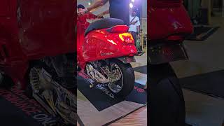 Download lagu Ride in style and comfort with the Vespa Primavera 150cc's rear hydraulic . #everyone  #vespa mp3