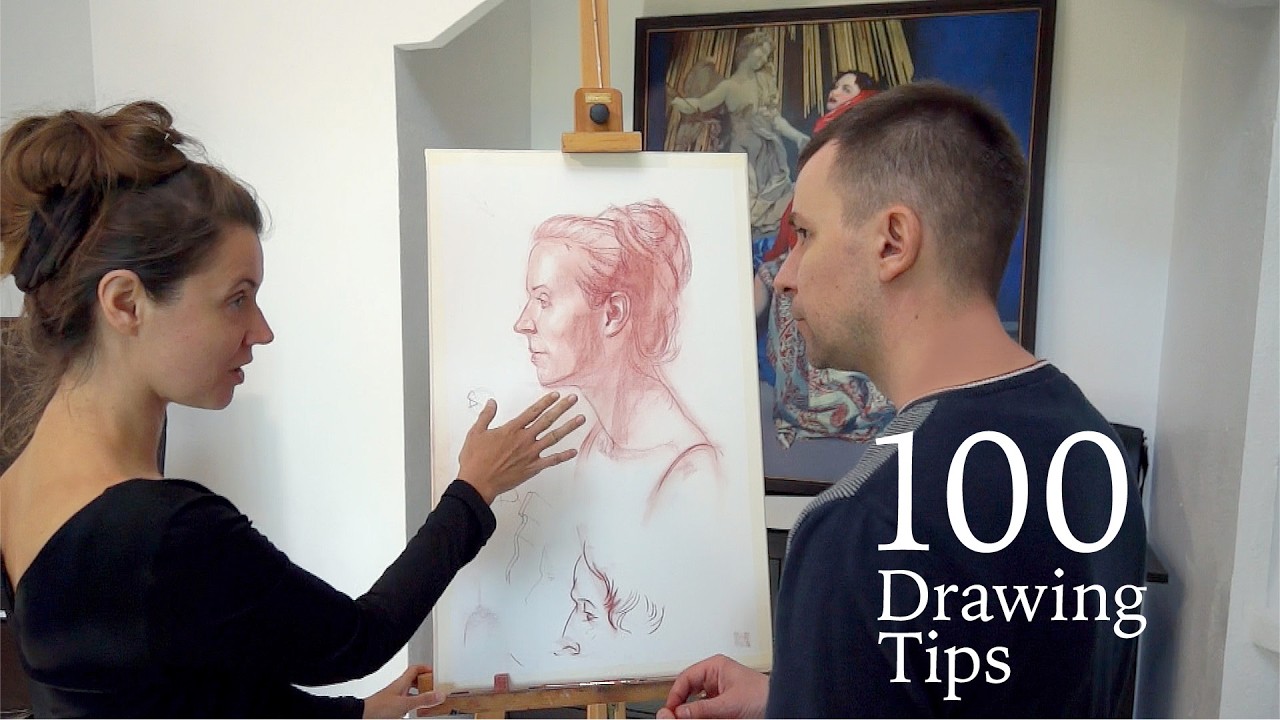 100 Drawing Tips for Portrait Artists
