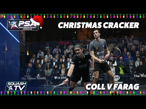 Squash: Coll v Farag - FULL MATCH - Windy City Open 2020 - Christmas Cracker