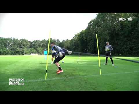 PAOK FC Goalkeepers - Dynamic resistance training with diving
