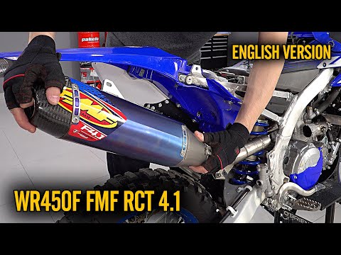 Yamaha WR450F FMF Full Exhaust System