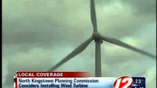 preview picture of video 'North Kingstown wind turbine'