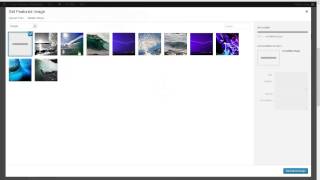 Adding a feature image and menu item - deep focus wordpress theme