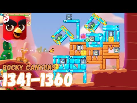 Angry Birds Journey: Levels 1341-1360 (Rocky Canyons) Gameplay - Part 68