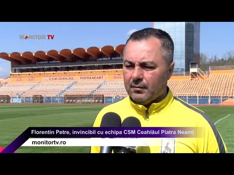 Florentin Petre, invincibil cu echipa CSM Ceahlăul Piatra Neamț