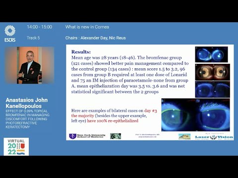 ESCRS Winter Meeting Virtual 2022 - What is new in Cornea