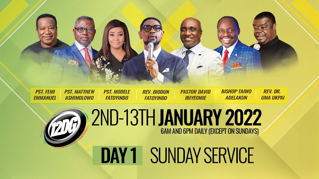COZA 12 Days of Glory 2022 2 January Day 1 | Sunday Service COZA 12 Days of Glory 2022 2 January Day 1 | Sunday Service
