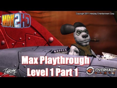 MDK 2 HD Remastered Level 2: Max Playthrough Part 1