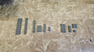 YUJHITP Lego Style 300 Piece Dark Gray Bulk Plates, Lego Style Unboxing and Review