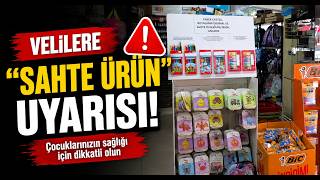  Velilere Sahte Ürün Uyarısı
