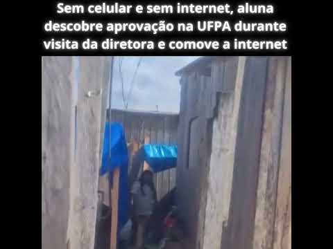 Um gesto pequeno no tamanho, mas gigante no significado. Em Cachoeira do Arari, na Ilha do Marajó