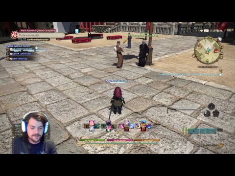 Final Fantasy XIV - Samurai lvl 63 Job Quest/Roulette
