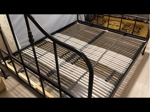 Сборка кровати Sagstua Leirsund - Сагстуа Леирсунд из Икеи