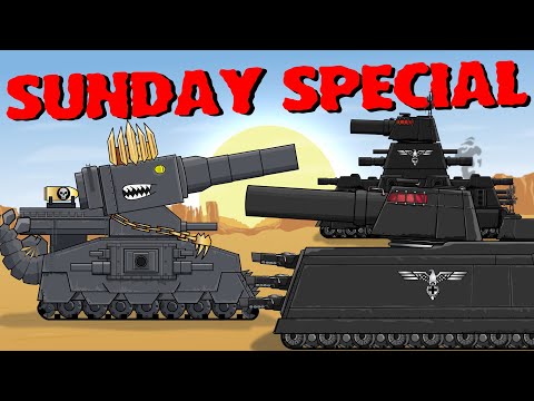 King Dorzilla's Mad Tank Battle - Cartoons about tanks