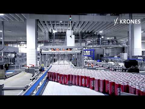 Krones canning line at IQ 4 YOU