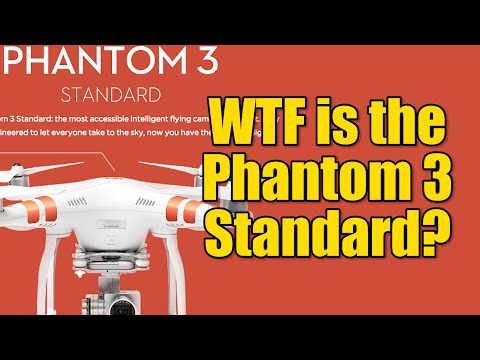 Differences between The Phantom 3 Standard Advanced and Pro