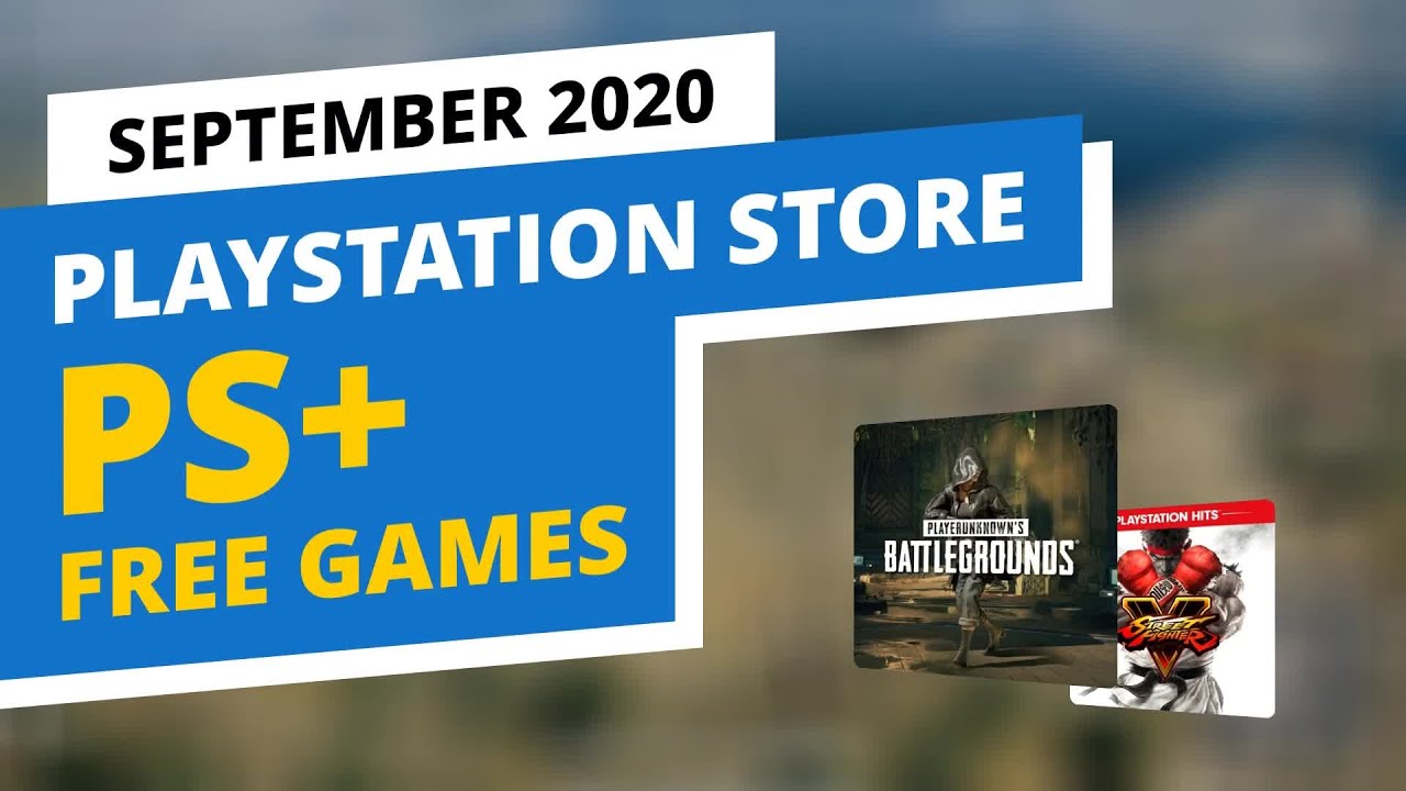 Free PS+ Games in the official PlayStation Store, September 2020