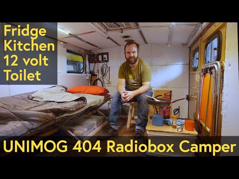 Basic Camper Build in my UNIMOG 404 Radiobox