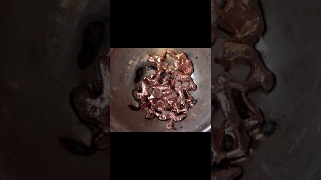 ドライアイス実験中の溶岩 #shorts