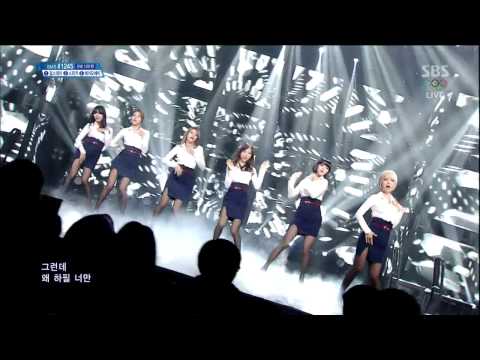 {K-Lover} (0209) AOA - Interview & Miniskirt & No.1 & Ending (Live)