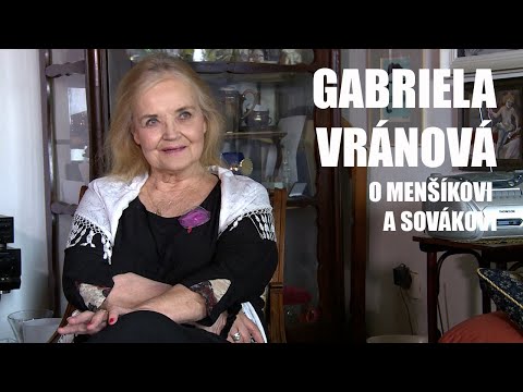 Gabriela Vránová: Jak mě Sovák obtěžoval... A o Menšíkově pití