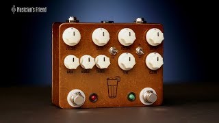 Video thumbnail for JHS Pedals Sweet Tea V3 Overdrive/Distortion Effects Pedal by Musician's Friend