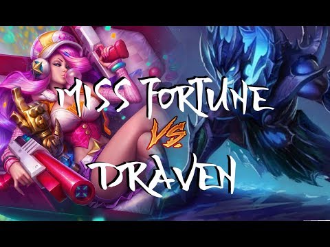 ARCADE BOT LANE WITH GIRLFRIEND! - MISS FORTUNE vs Draven - League of Legends Commentary