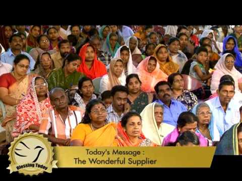 Blessing Today 1240 (06 Nov 2015) l The Wonderfull Supplier