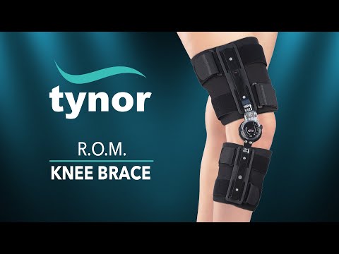 Tynor's R O M Knee Brace (D10) for immobilization to the knee and multiple orthopedic problems
