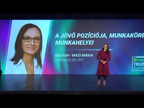 Bizalmi Kör Trust Summit - Balogh Mázi Mária