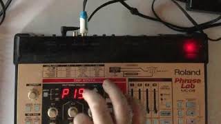 Video thumbnail for Roland Phrase Lab MC-09 Part 1 by MyRetroGear Demos