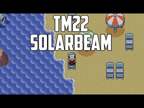 Where to Find TM22 Solarbeam - Pokémon Emerald