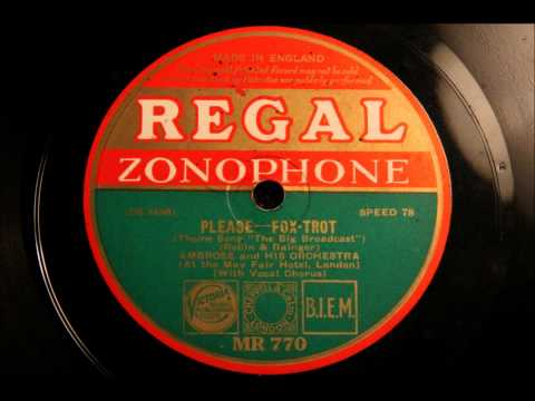 Please - Ambrose and his Orchestra