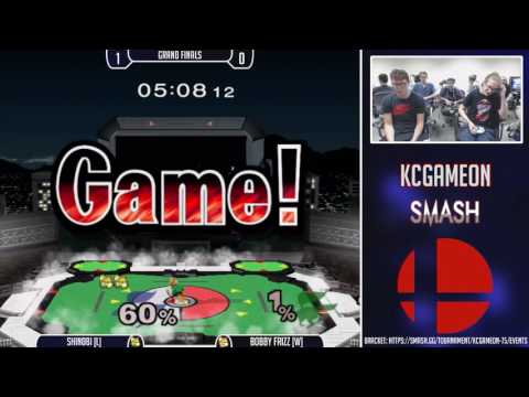 KCGameOn #75 SSBM - Shinobi (Fox) Vs. Bobby Frizz (Fox) Grand Finals
